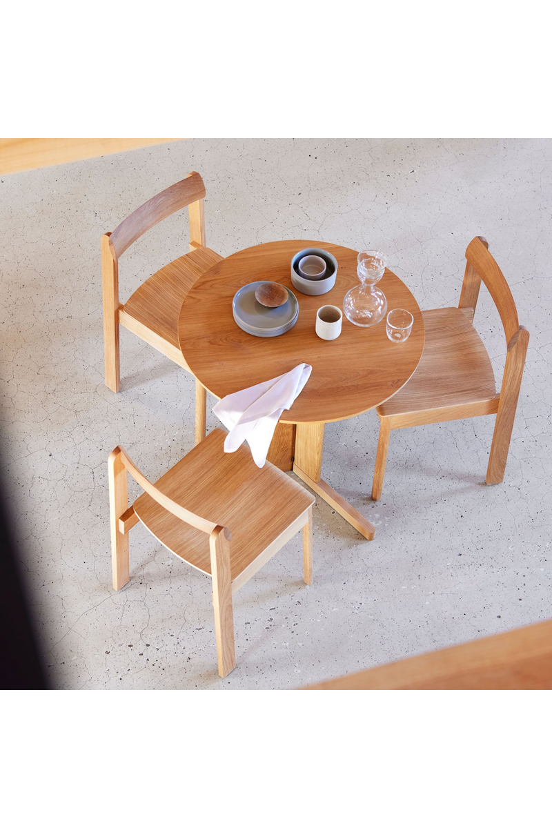 Oiled Oak Dining Chair | Form & Refine Blueprint | Woodfurniture.com