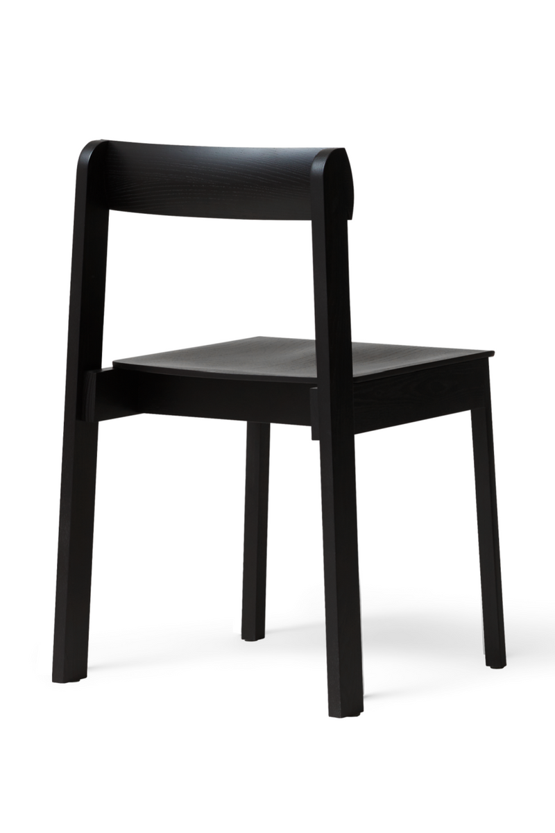 Black Oak Dining Chair | Form & Refine Blueprint | Woodfurniture.com
