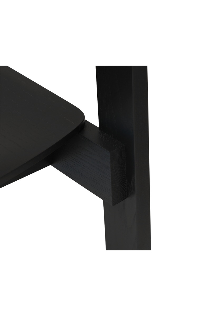 Black Oak Dining Chair | Form & Refine Blueprint | Woodfurniture.com