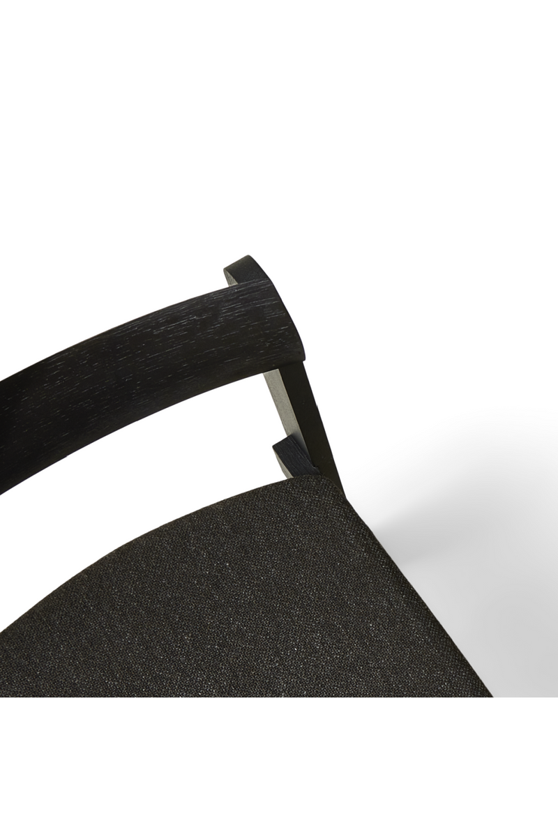 Upholstered Seat Black Dining Chair | Form & Refine Blueprint | Woodfurniture.com