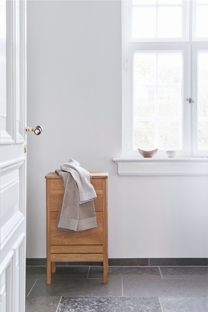Solid Oak Laundry Box | Form & Refine A Line | Woodfurniture.com