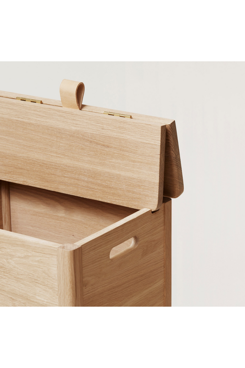 White Oak Laundry Box | Form & Refine A Line | Woodfurniture.com
