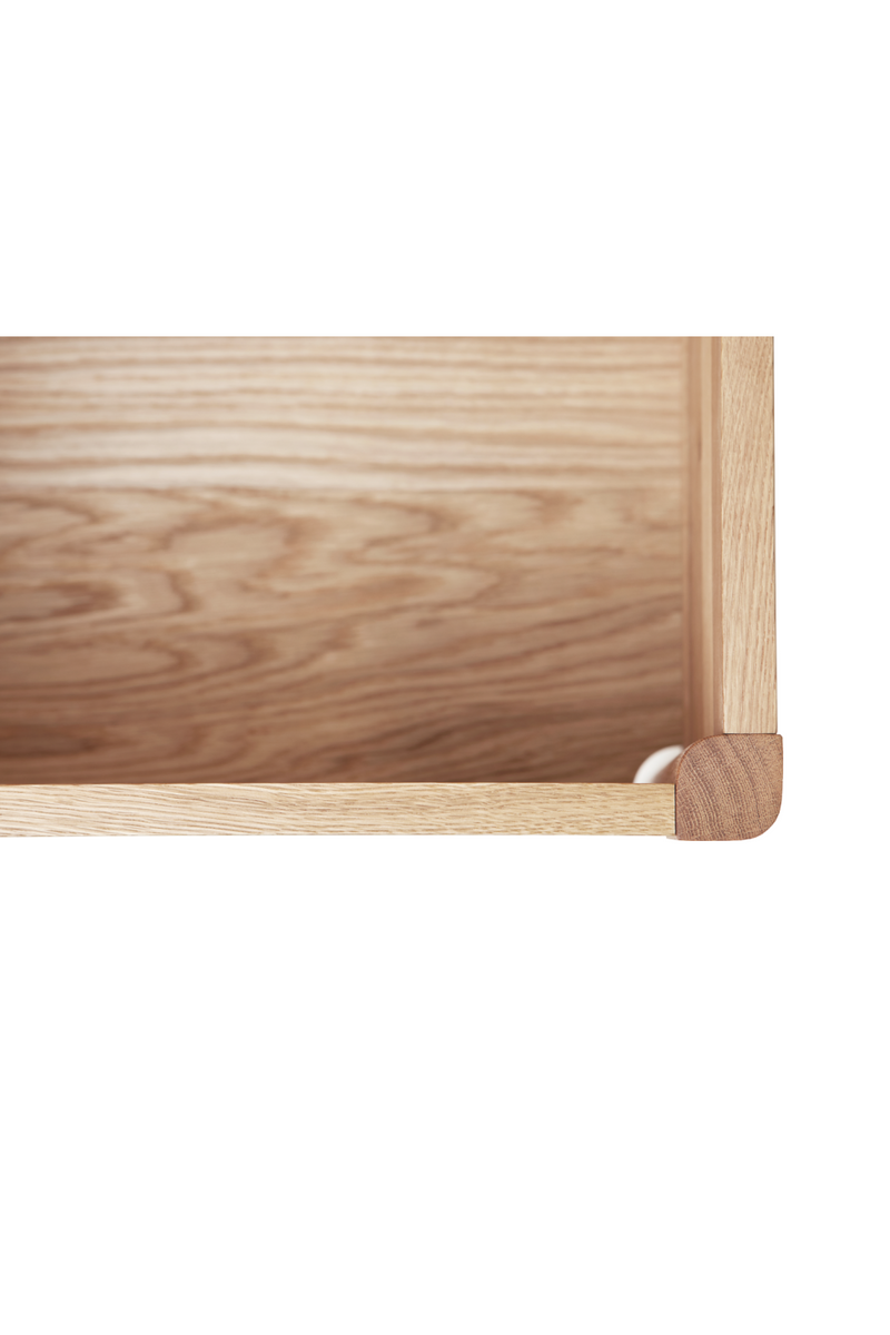 White Oak Storage Bench L | Form & Refine A Line | Woodfurniture.com
