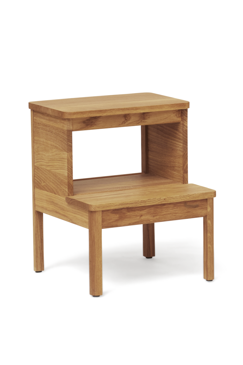 Natural Oak Stepstool | Form & Refine A Line | Woodfurniture.com