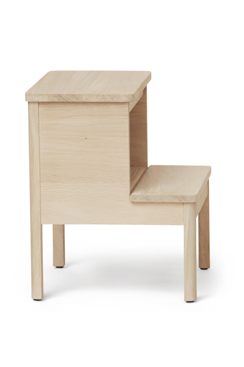 White Oak Stepstool | Form & Refine A Line | Woodfurniture.com