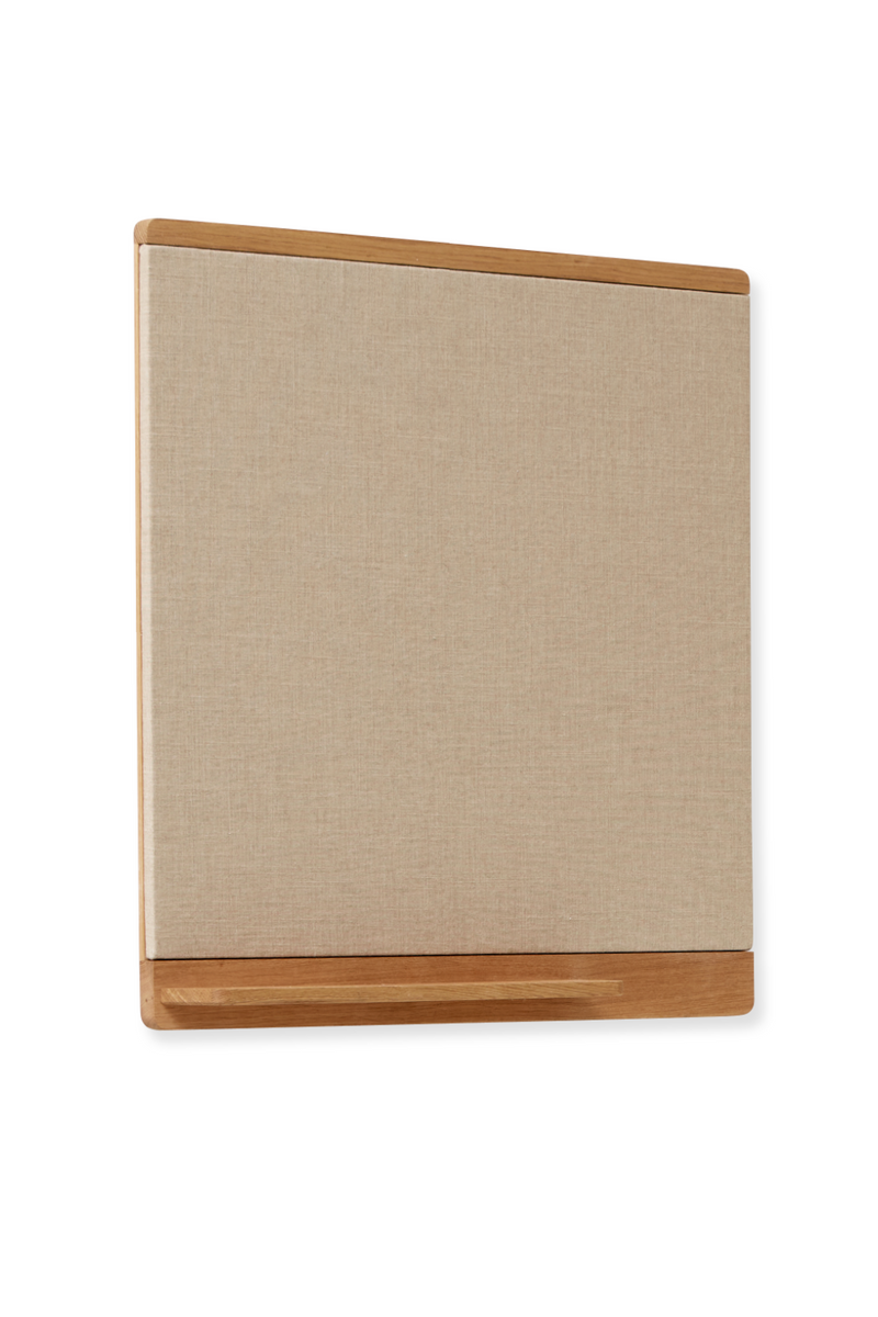 Oiled Oak Pinboard | Form & Refine Rim | Woodfurniture.com