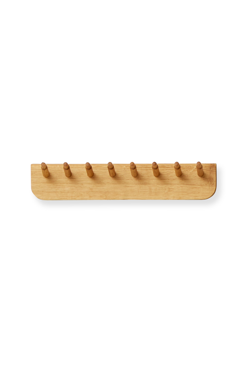 Solid Oak Coat Rack S | Form & Refine Echo | Woodfurniture.com