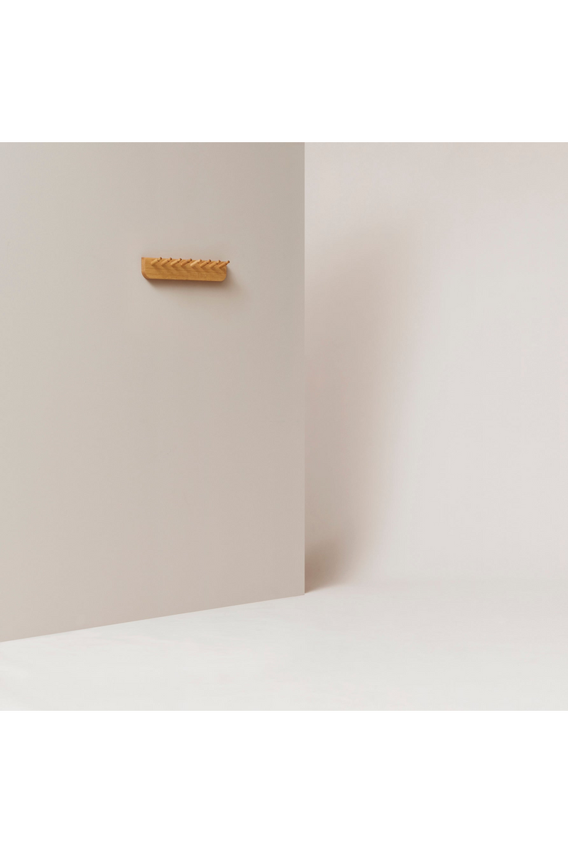 Solid Oak Coat Rack S | Form & Refine Echo | Woodfurniture.com