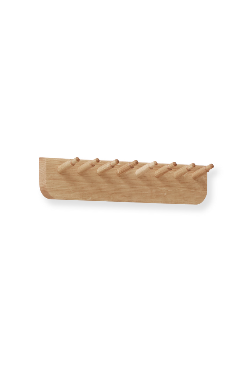 White Oak Coat Rack S | Form & Refine Echo | Woodfurniture.com
