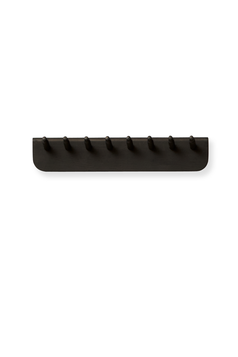 Black Oak Coat Rack | Form & Refine Echo | Woodfurniture.com