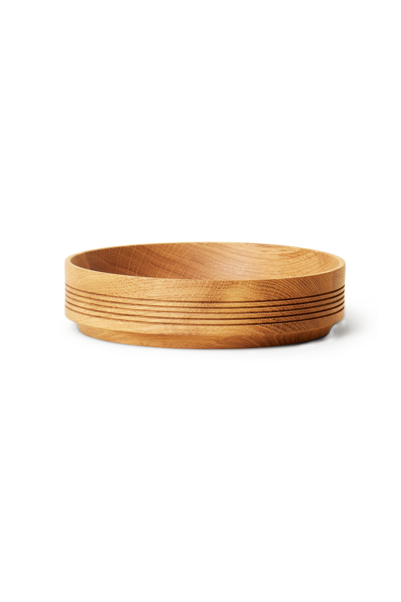 Solid Oak Bowl L | Form & Refine Section | Woodfurniture.com