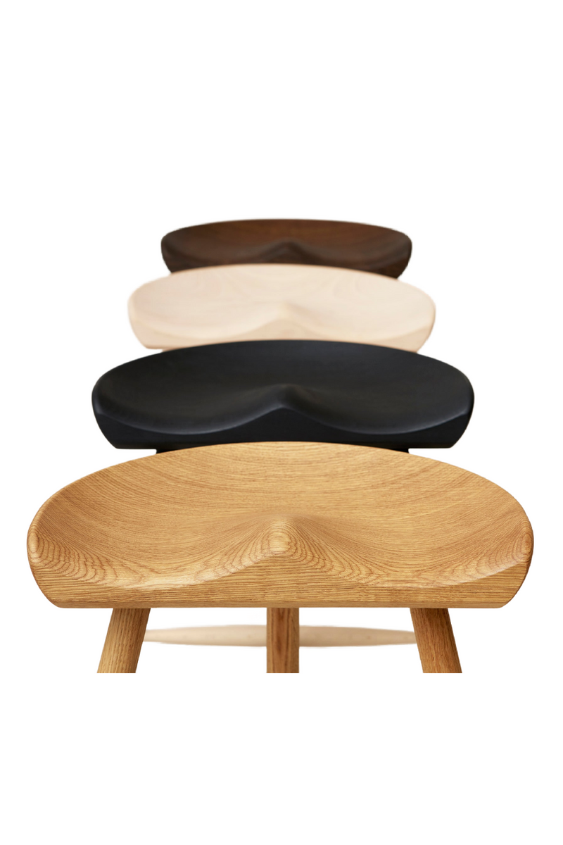 Oiled Beech Counter Stool | Form & Refine Shoemaker Chair™ | Woodfurniture.com