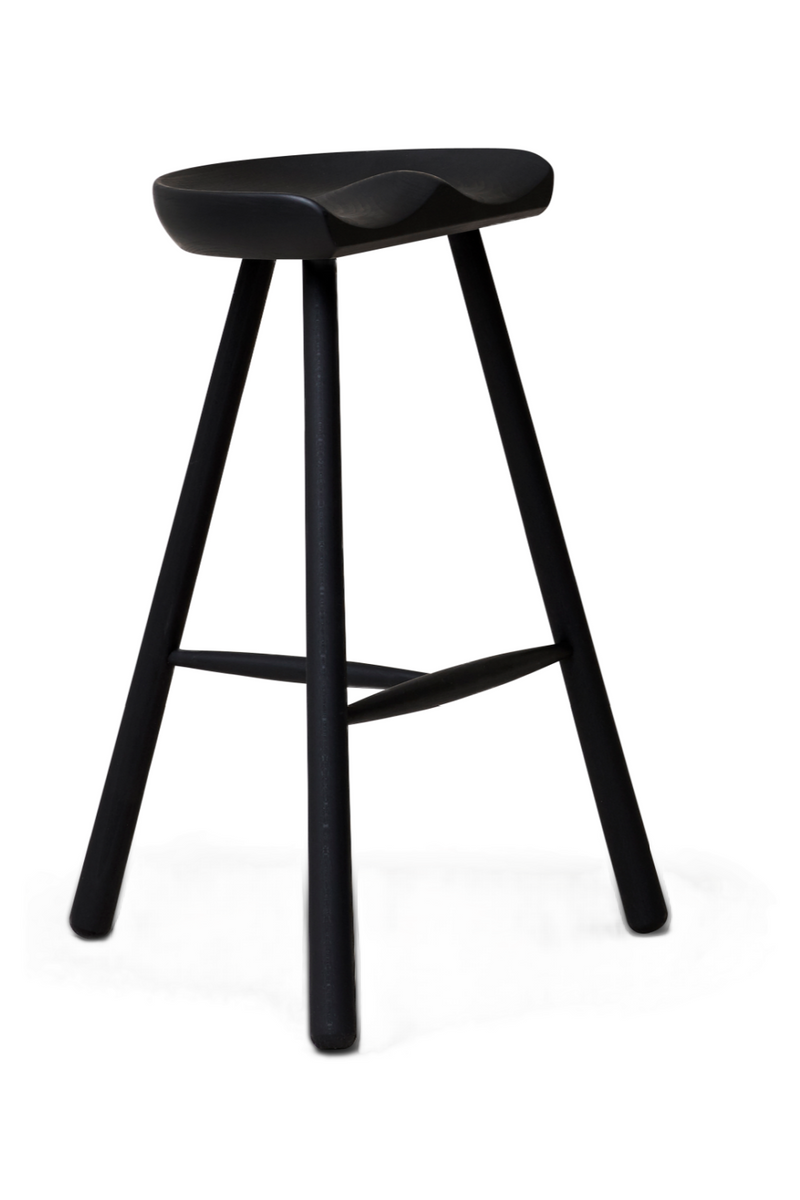 Black Beech Counter Stool | Form & Refine Shoemaker Chair™ | Woodfurniture.com