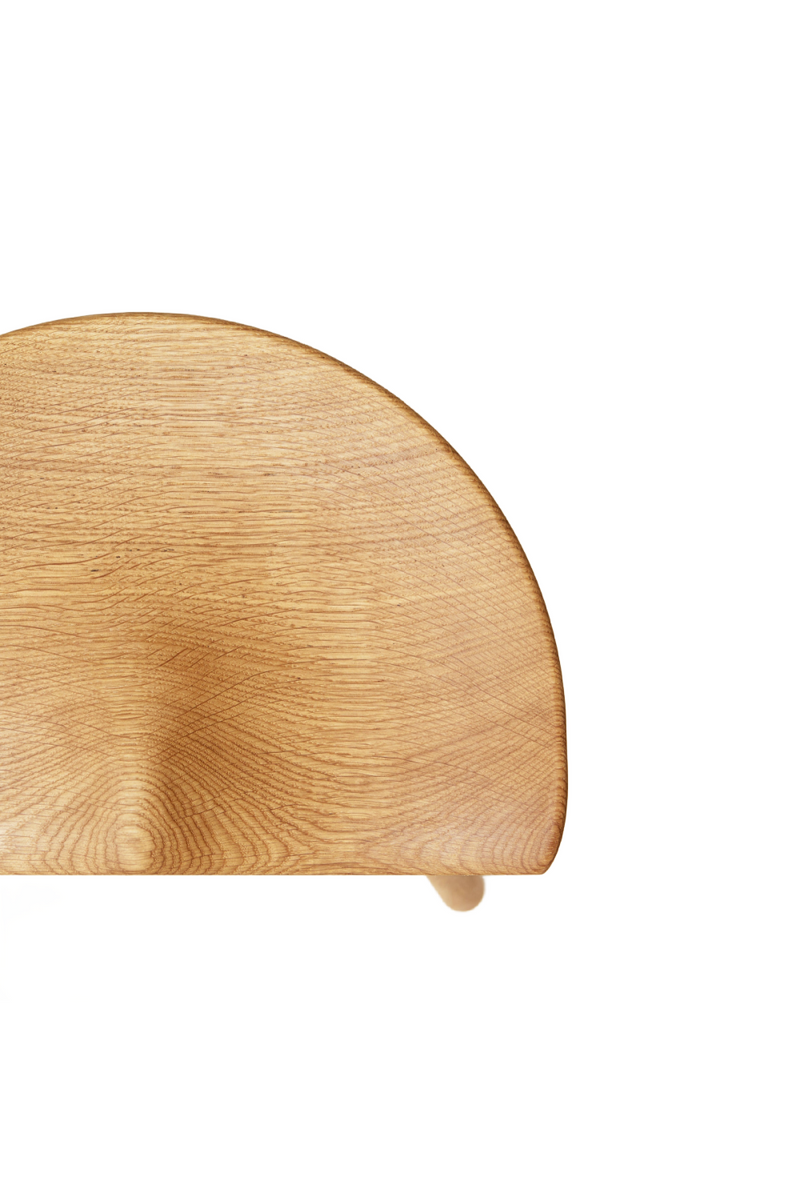 Oiled Oak Accent Stool | Form & Refine Shoemaker Chair™ | Woodfurniture.com