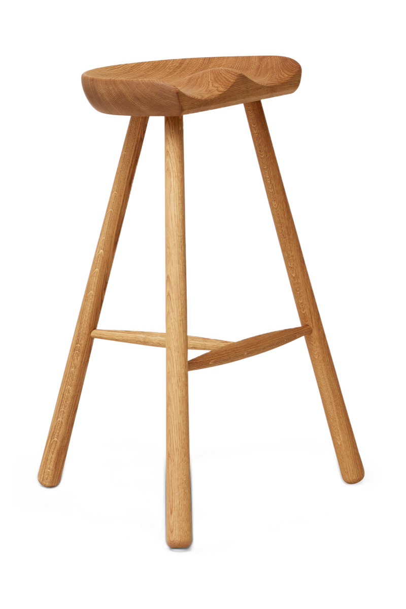 Oiled Oak Counter Stool | Form & Refine Shoemaker Chair™ | Woodfurniture.com
