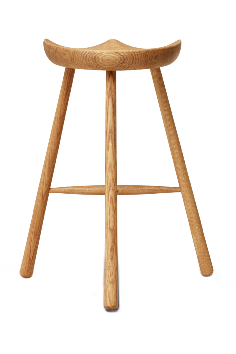 Oiled Oak Counter Stool | Form & Refine Shoemaker Chair™ | Woodfurniture.com