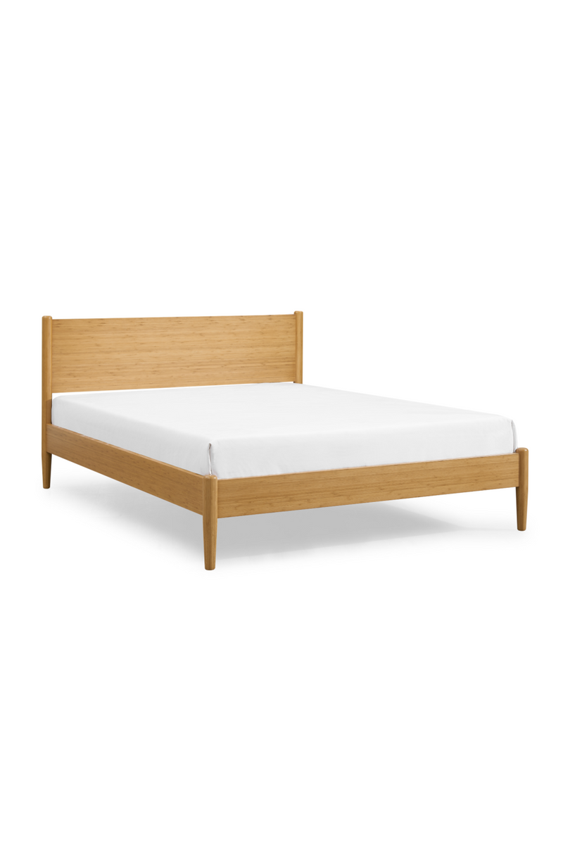 Retro-Inspired Bamboo Platform Bed | Greenington Ria | Woodfurniture.com