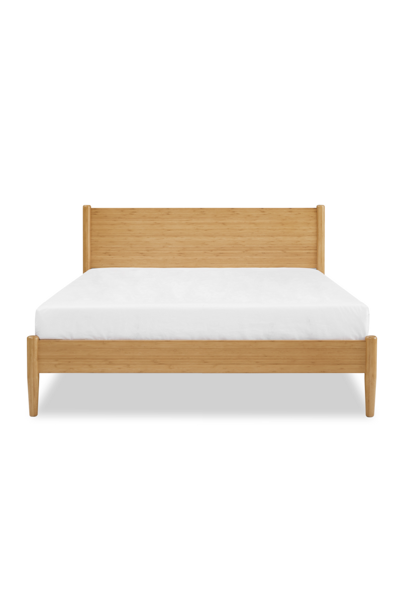 Retro-Inspired Bamboo Platform Bed | Greenington Ria | Woodfurniture.com