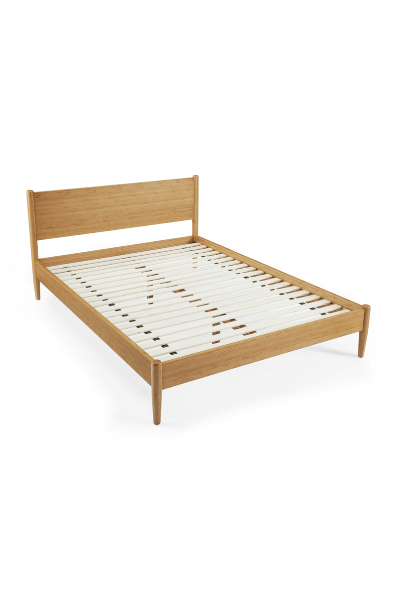 Retro-Inspired Bamboo Platform Bed | Greenington Ria | Oroatrade.com