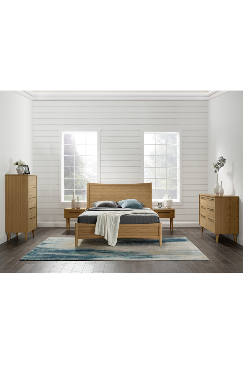 Bamboo Modern Platform Bed | Greenington Willow | Oroatrade.com