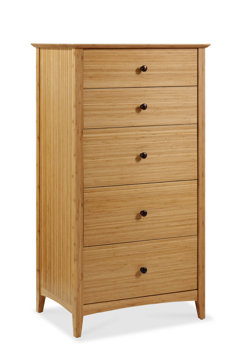 Beveled Bamboo Drawer Chest | Greenington Willow | Oroatrade.com