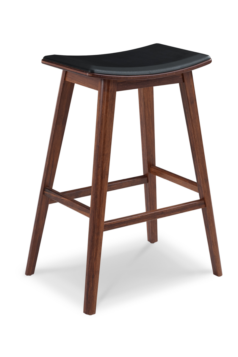 Exotic Bamboo Molded Counter Stools (2) | Greenington Terra | Woodfurniture.com