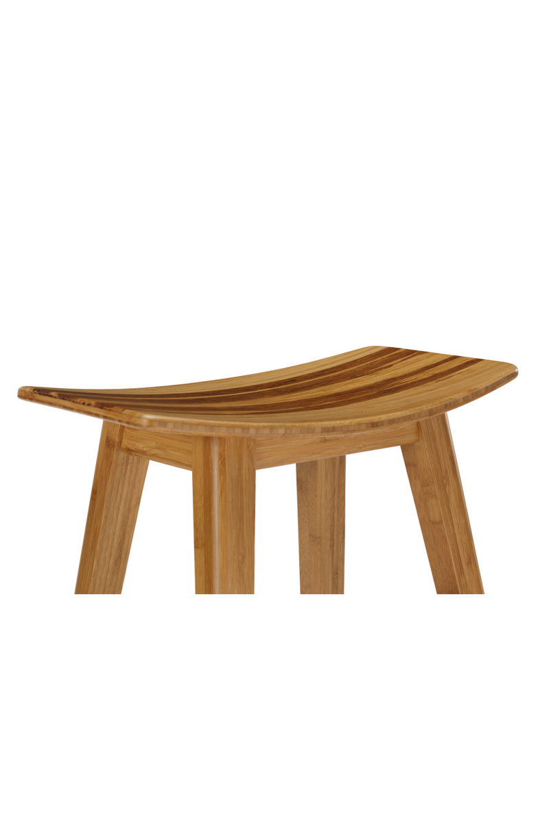 Caramelized Bamboo Counter Stools (2) | Greenington Tigris | Woodfurniture.com