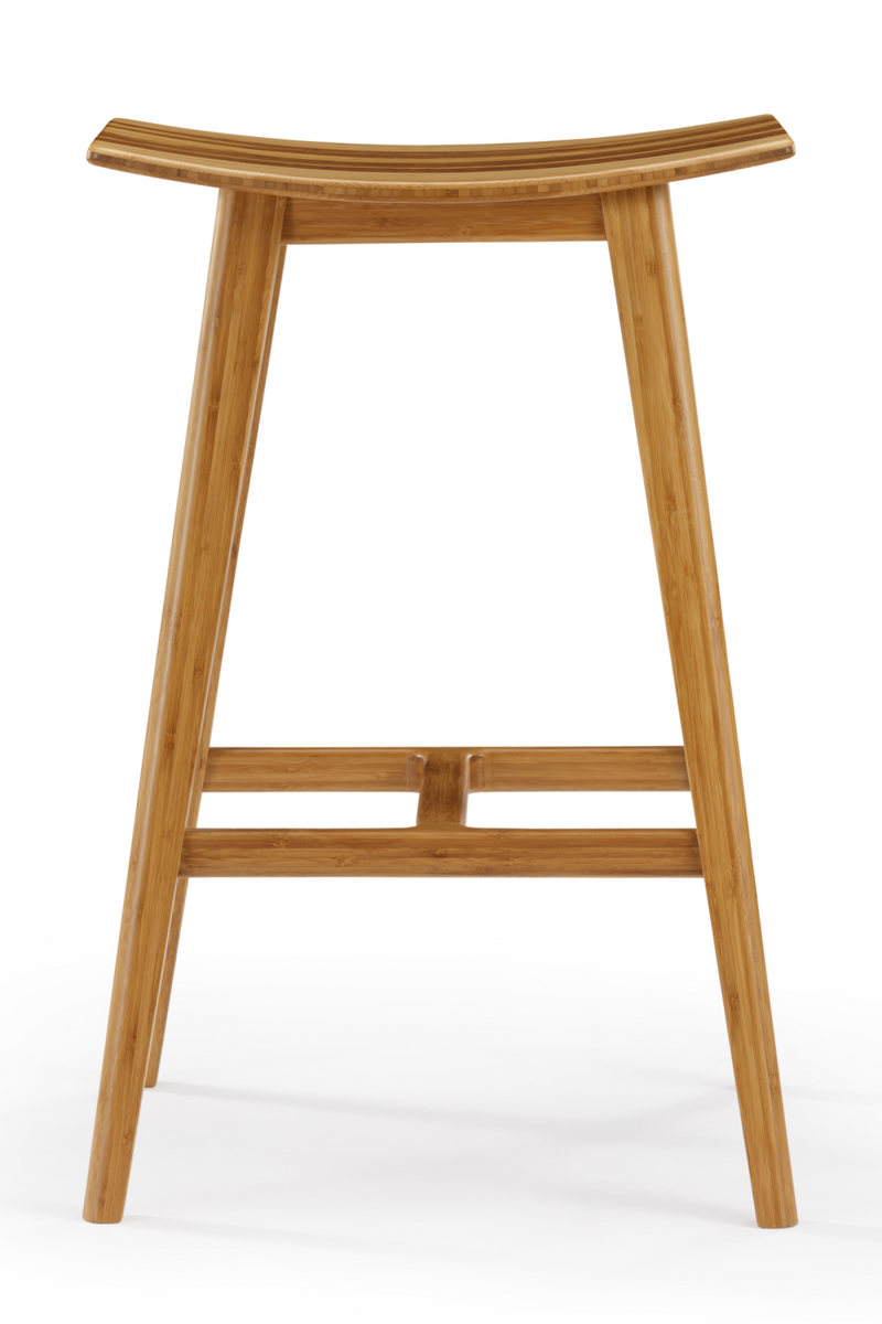 Caramelized Bamboo Counter Stools (2) | Greenington Tigris | Woodfurniture.com