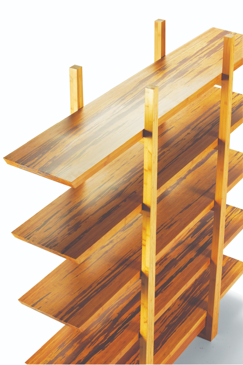 Caramelized Bamboo Shelf | Greenington Magnolia | Woodfurniture.com