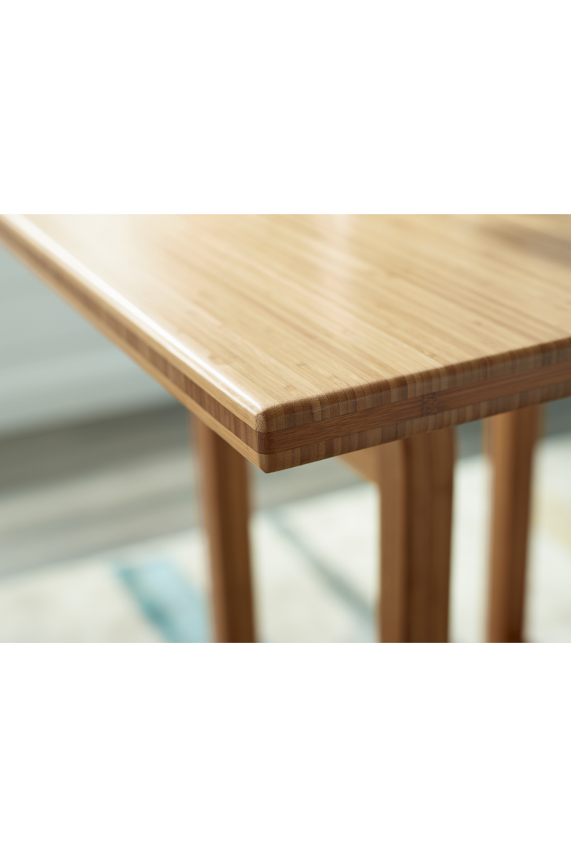 Bamboo Square Counter Table | Greenington Tulip | Woodfurniture.com