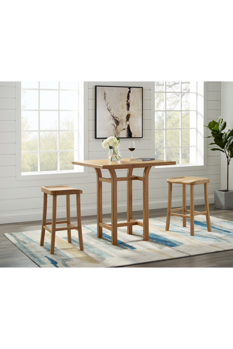 Bamboo Square Counter Table | Greenington Tulip | Woodfurniture.com