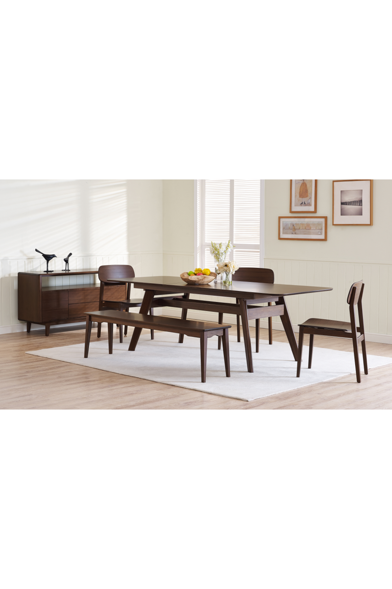 Modern Scandinavian Dining Table | Greenington Currant | Woodfurniture.com