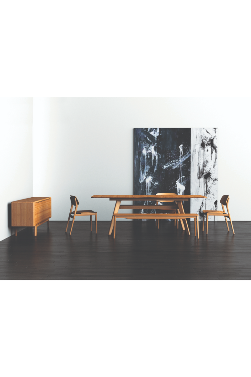 Modern Scandinavian Dining Table | Greenington Currant | Woodfurniture.com