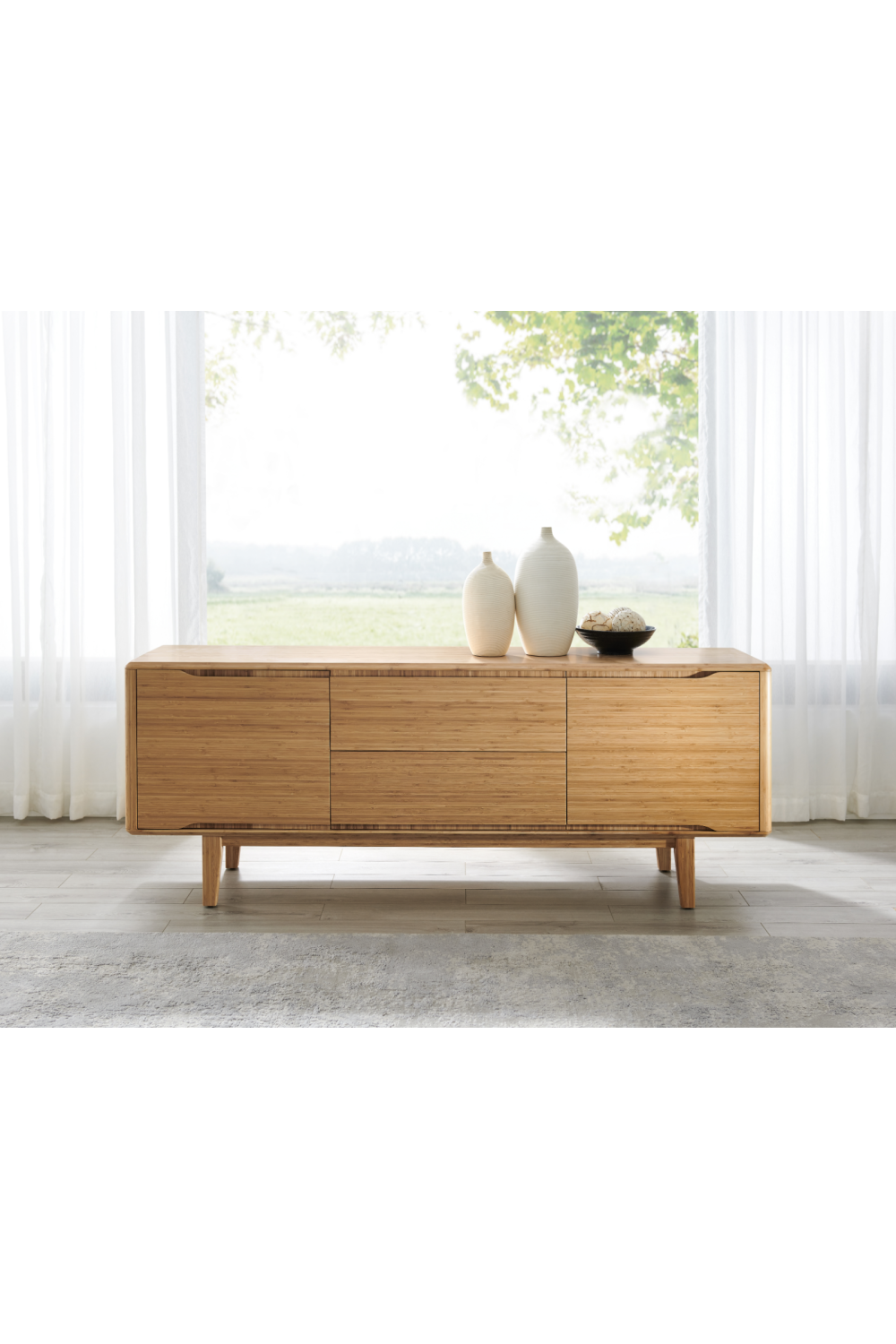 Modern Scandinavian Sideboard/Media Center | Greenington Currant | Woodfurniture.com