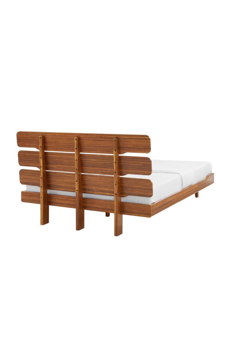 Bamboo Scandinavian Platform Bed | Greenington Currant | Woodfurniture.com