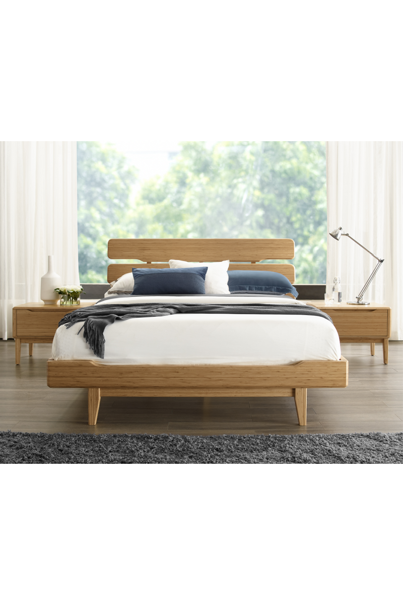 Scandinavian Platform Bed | Greenington Currant | Woodfurniture.com