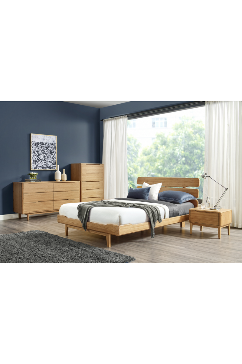 Scandinavian Platform Bed | Greenington Currant | Woodfurniture.com