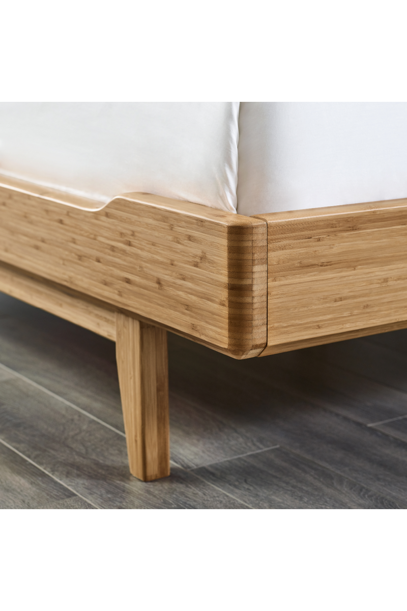 Scandinavian Platform Bed | Greenington Currant | Woodfurniture.com