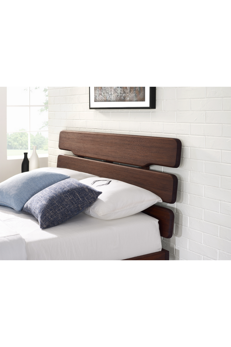 Scandinavian Platform Bed | Greenington Currant | Woodfurniture.com