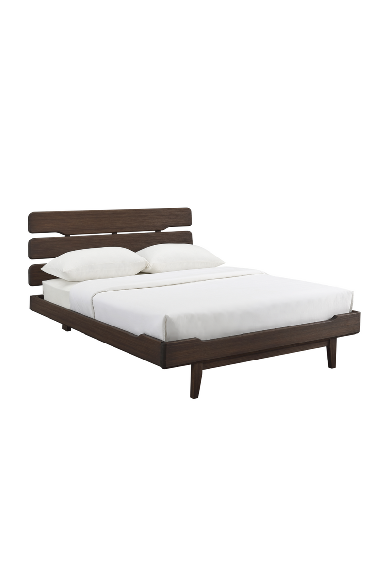 Scandinavian Platform Bed | Greenington Currant | Woodfurniture.com