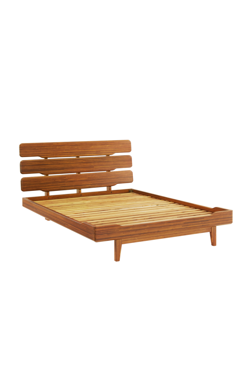 Bamboo Scandinavian Platform Bed | Greenington Currant | Woodfurniture.com