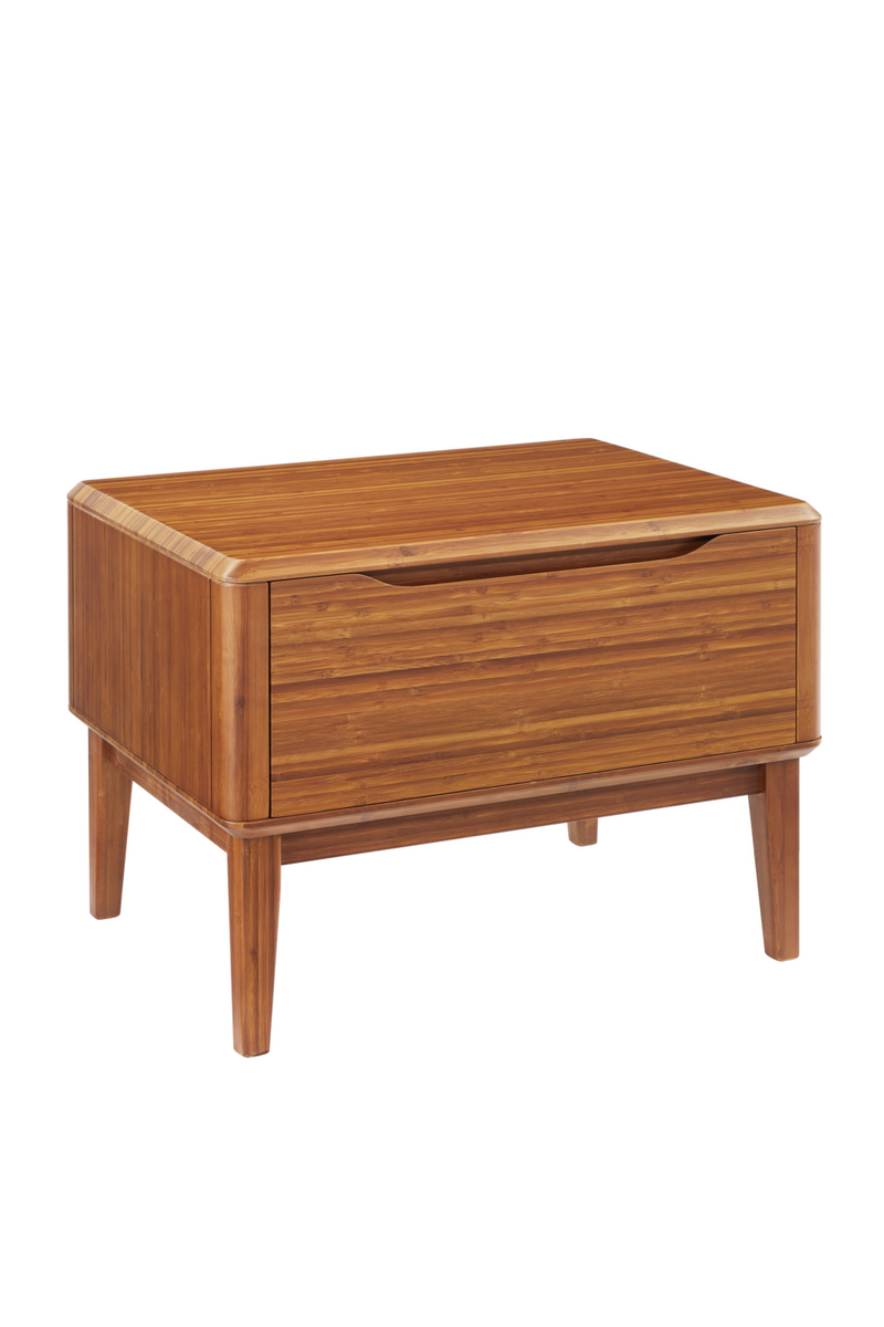 Solid Bamboo 1-Drawer Nightstand | Greenington Currant | Woodfurniture.com