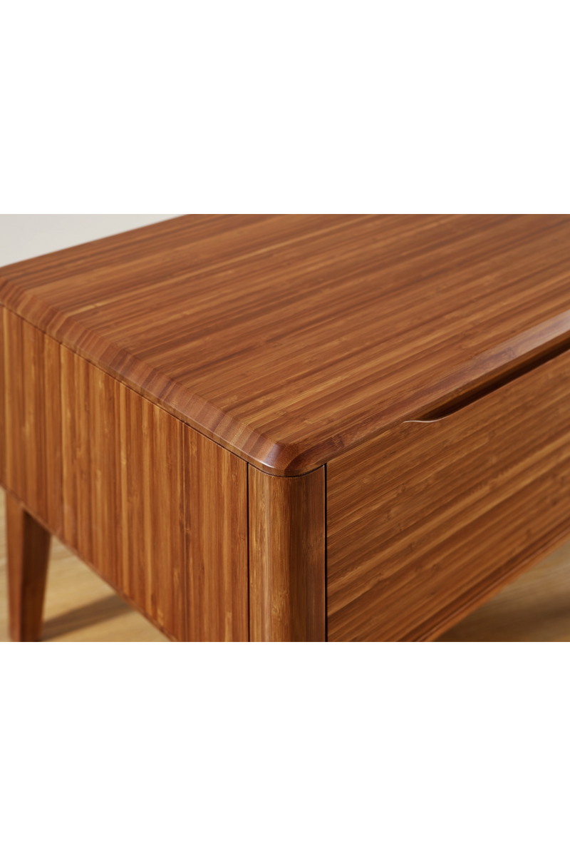 Solid Bamboo 1-Drawer Nightstand | Greenington Currant | Woodfurniture.com