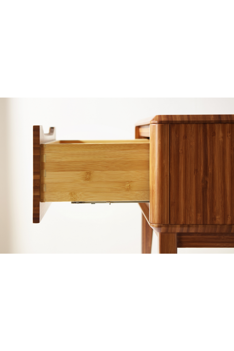 Solid Bamboo 1-Drawer Nightstand | Greenington Currant | Woodfurniture.com