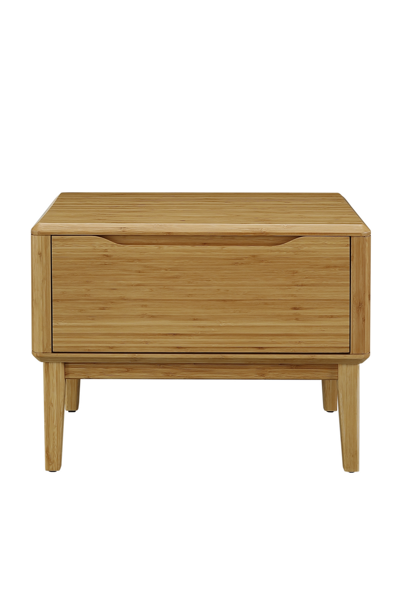 Solid Bamboo 1-Drawer Nightstand | Greenington Currant | Woodfurniture.com