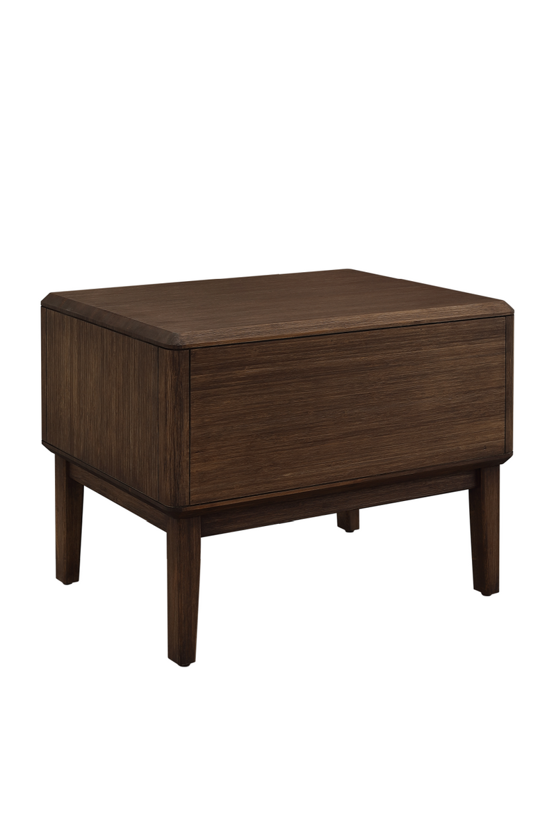 Solid Bamboo 1-Drawer Nightstand | Greenington Currant | Woodfurniture.com