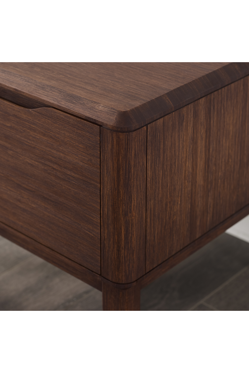 Solid Bamboo 1-Drawer Nightstand | Greenington Currant | Woodfurniture.com