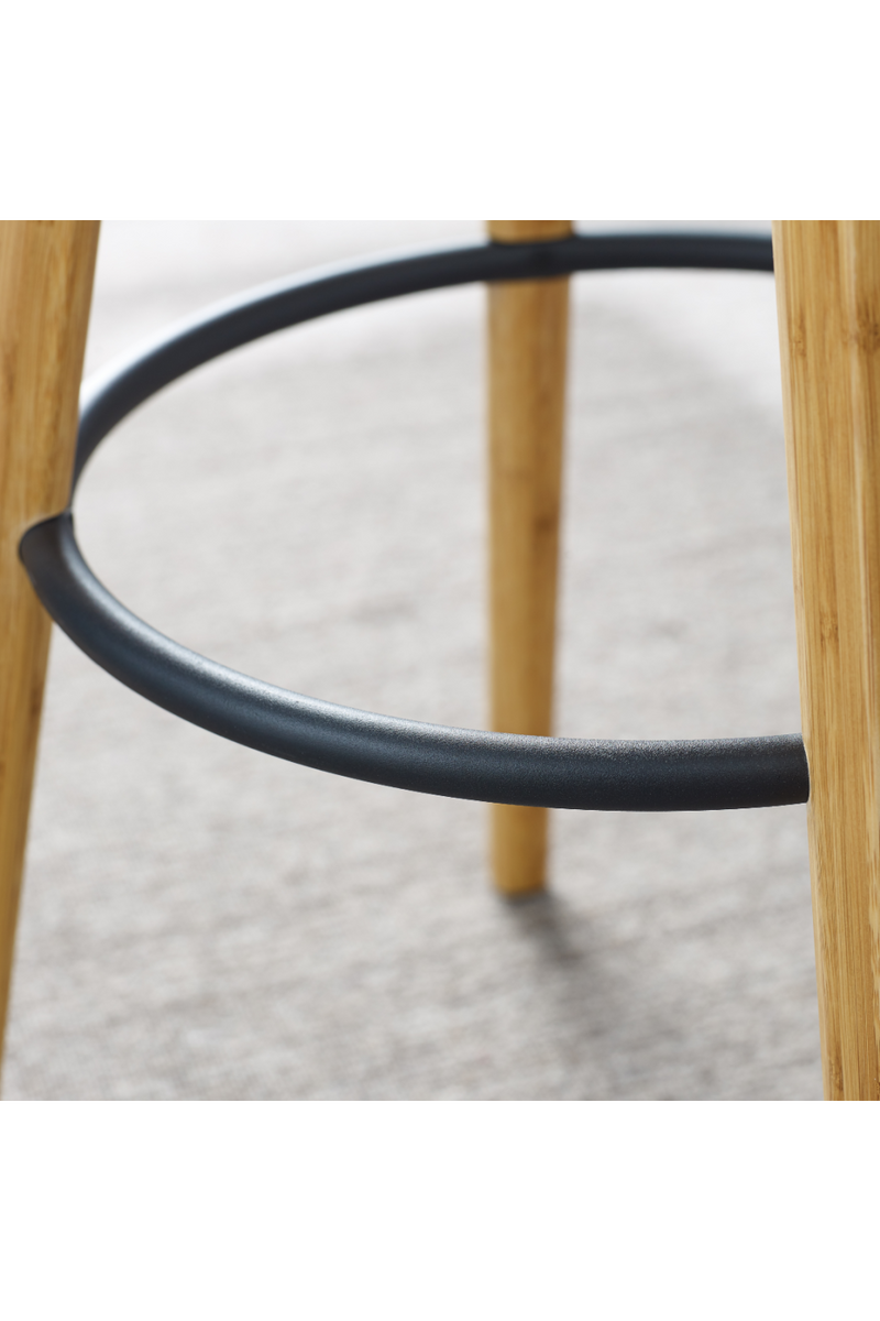 Natural Bamboo Bar Stools (2) | Greenington Mimosa | Woodfurniture.com