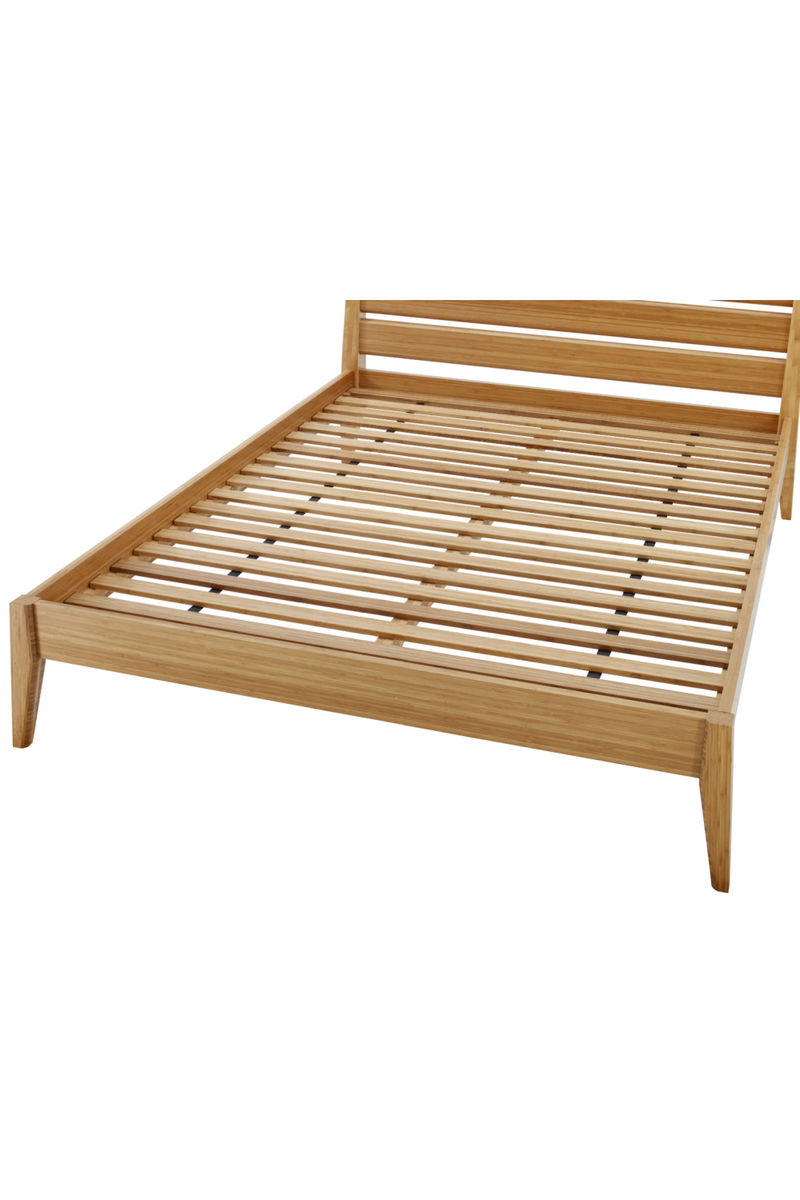 Beveled Bamboo Platform Bed | Greenington Sienna | Woodfurniture.com