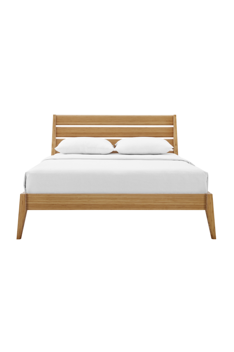 Beveled Bamboo Platform Bed | Greenington Sienna | Woodfurniture.com